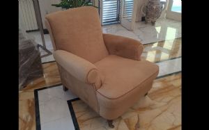 Poltrona Baxter modello Charlotte in cavallino - Design Contemporaneo